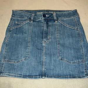American Eagle jean mini skirt